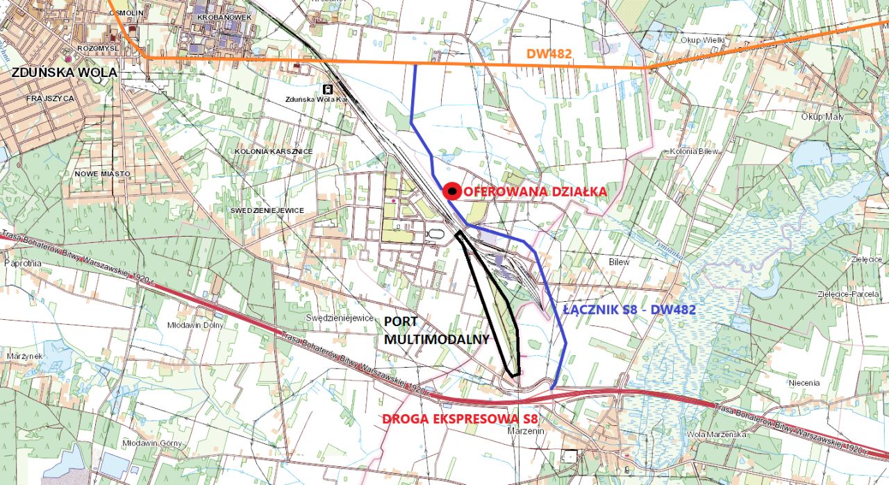 Działka inwestycyjna Karsznice Wieś, ul. Cegielniana. Zdjęcie 2