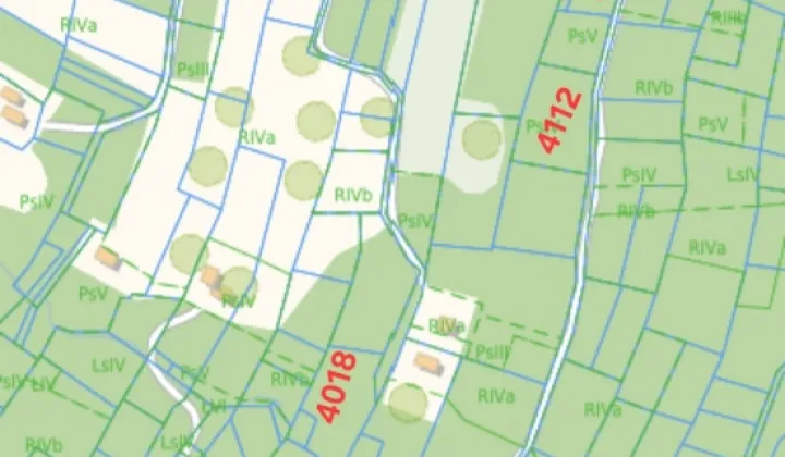 Działka rekreacyjna Domaradz Krzywa