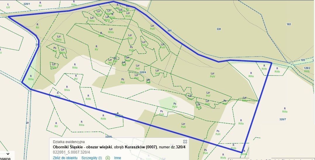 Działka rolna Kuraszków. Zdjęcie 6