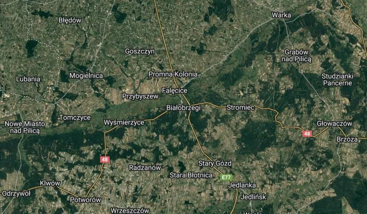 Działka rolna Białobrzegi, ul. Jana Brzechwy