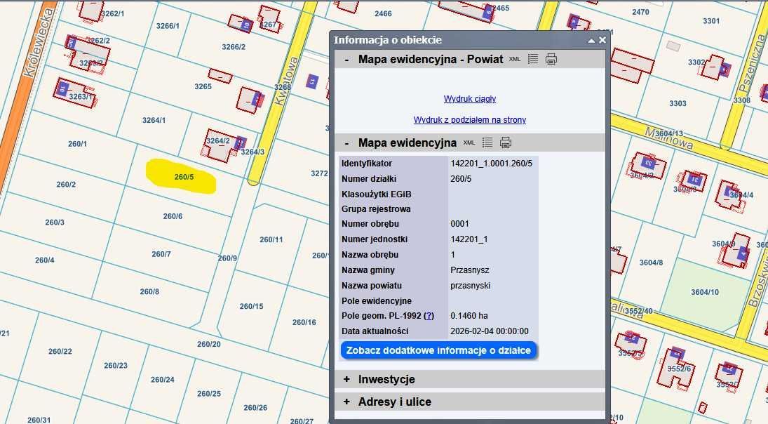 Działka budowlana Przasnysz, ul. Kwiatowa. Zdjęcie 2