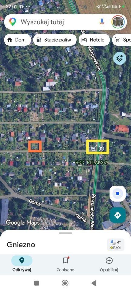 Działka rod Gniezno, ul. Powstańców Wlkp.. Zdjęcie 7