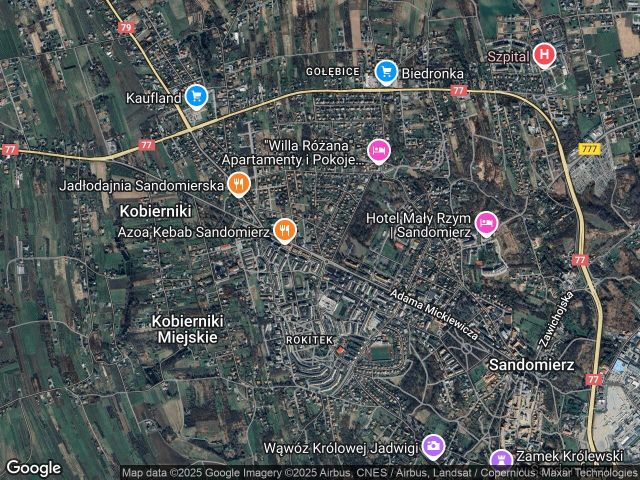 Działka inwestycyjna Sandomierz, ul. 15 Sierpnia. Zdjęcie 1