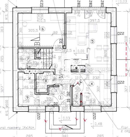 dom wolnostojący, 5 pokoi Nieszkowice Małe. Zdjęcie 17