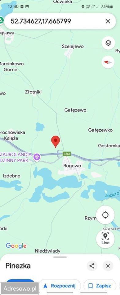 Działka budowlana Rogowo. Zdjęcie 3