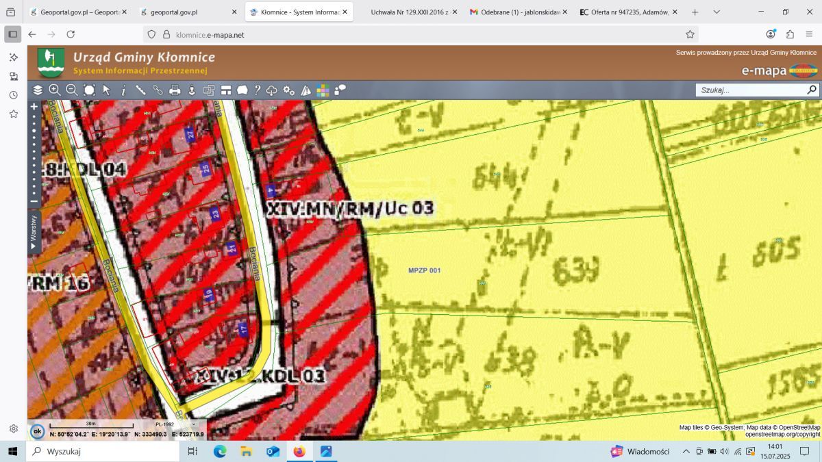 Działka inwestycyjna Adamów, ul. Bociania. Zdjęcie 10