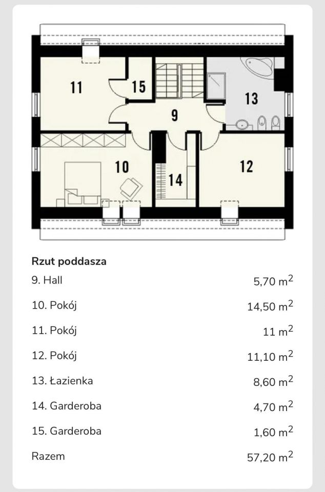 dom wolnostojący, 4 pokoje Dziuplina, ul. Piękna. Zdjęcie 11
