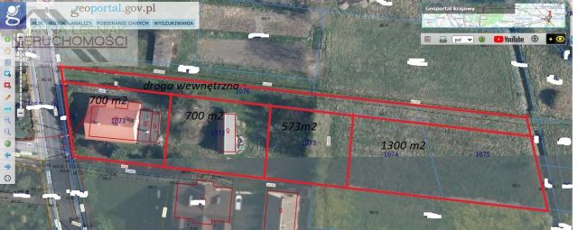 Działka budowlana Witeradów. Zdjęcie 3