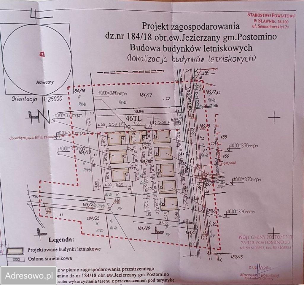 Działka inwestycyjna Jezierzany. Zdjęcie 5