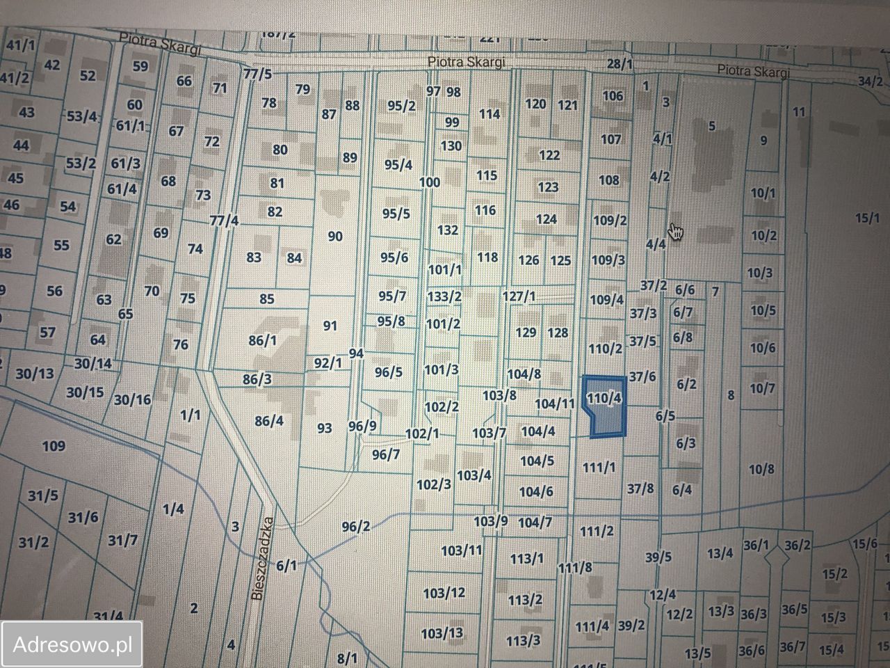 Działka budowlana Radom Janiszpol, ul. Piotra Skargi. Zdjęcie 4