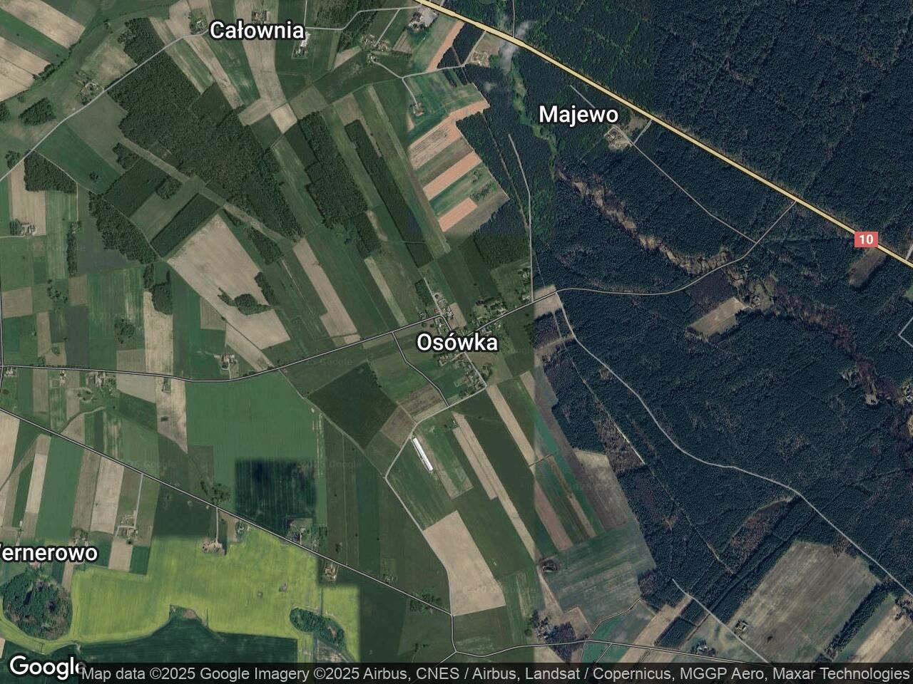 Działka rolna Osówka