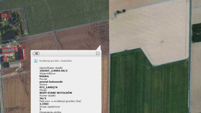 Działka rolna Budy Stare. Zdjęcie 1