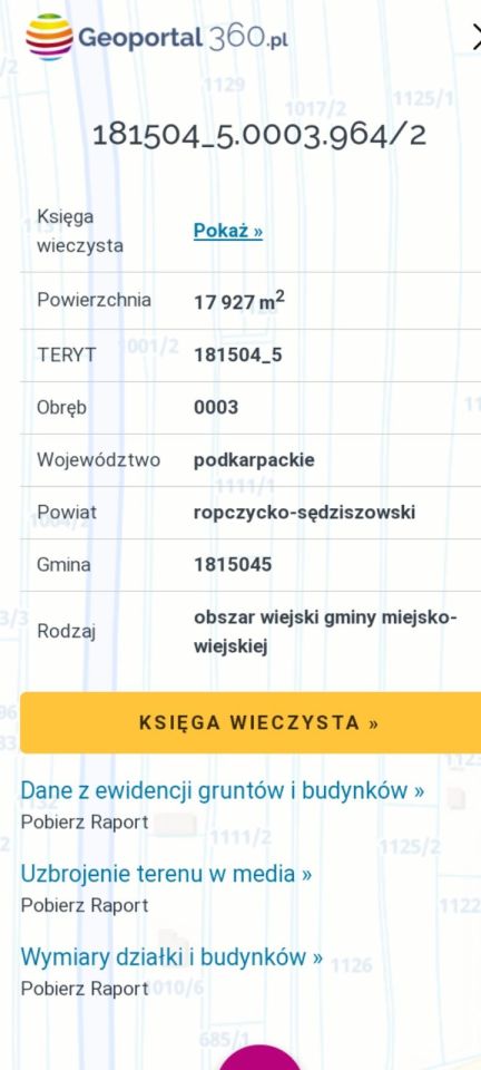 Działka budowlana Sędziszów Małopolski. Zdjęcie 4