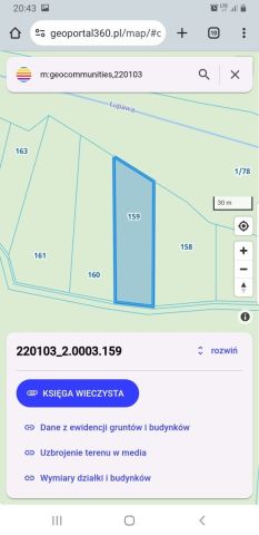 Działka leśna Czarna Dąbrówka. Zdjęcie 1