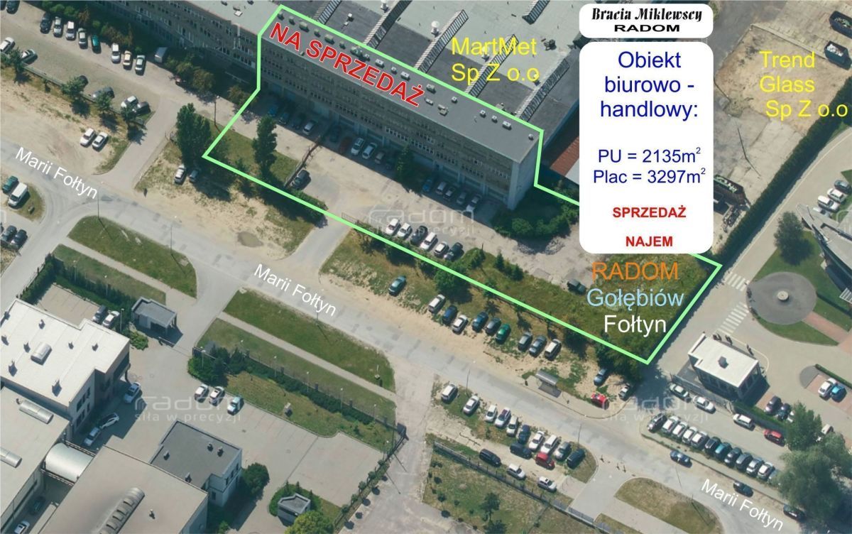 Biuro Radom Gołębiów, ul. Marii Fołtyn. Zdjęcie 4