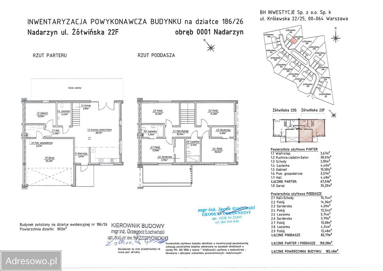 bliźniak, 6 pokoi Nadarzyn, ul. Żółwińska. Zdjęcie 17