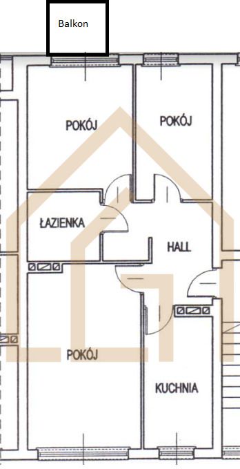Mieszkanie 3-pokojowe Warszawa Mokotów, ul. Etiudy Rewolucyjnej. Zdjęcie 21