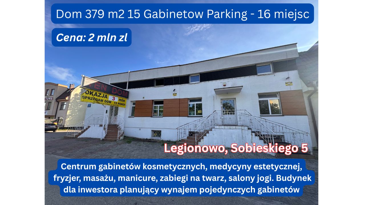 dom wolnostojący Legionowo, ul. Jana III Sobieskiego. Zdjęcie 1