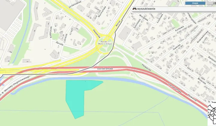 Działka inna Warszawa Wawer, ul. Ostrobramska