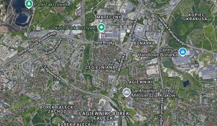 bliźniak, 3 pokoje Kraków Łagiewniki, ul. Cegielniana