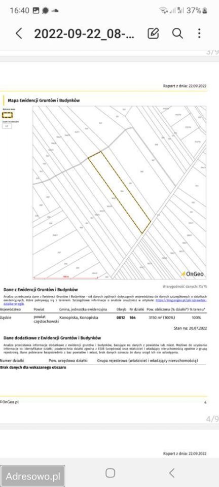 Działka rolna Wygoda. Zdjęcie 5