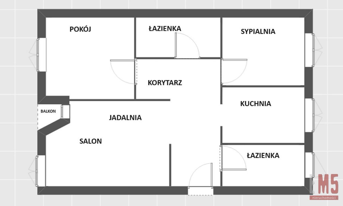 Mieszkanie 3-pokojowe Białystok Nowe Miasto, ul. Zachodnia. Zdjęcie 11