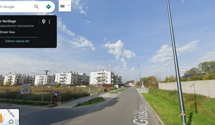 Działka inna Warszawa Białołęka, ul. Giuseppe Verdiego