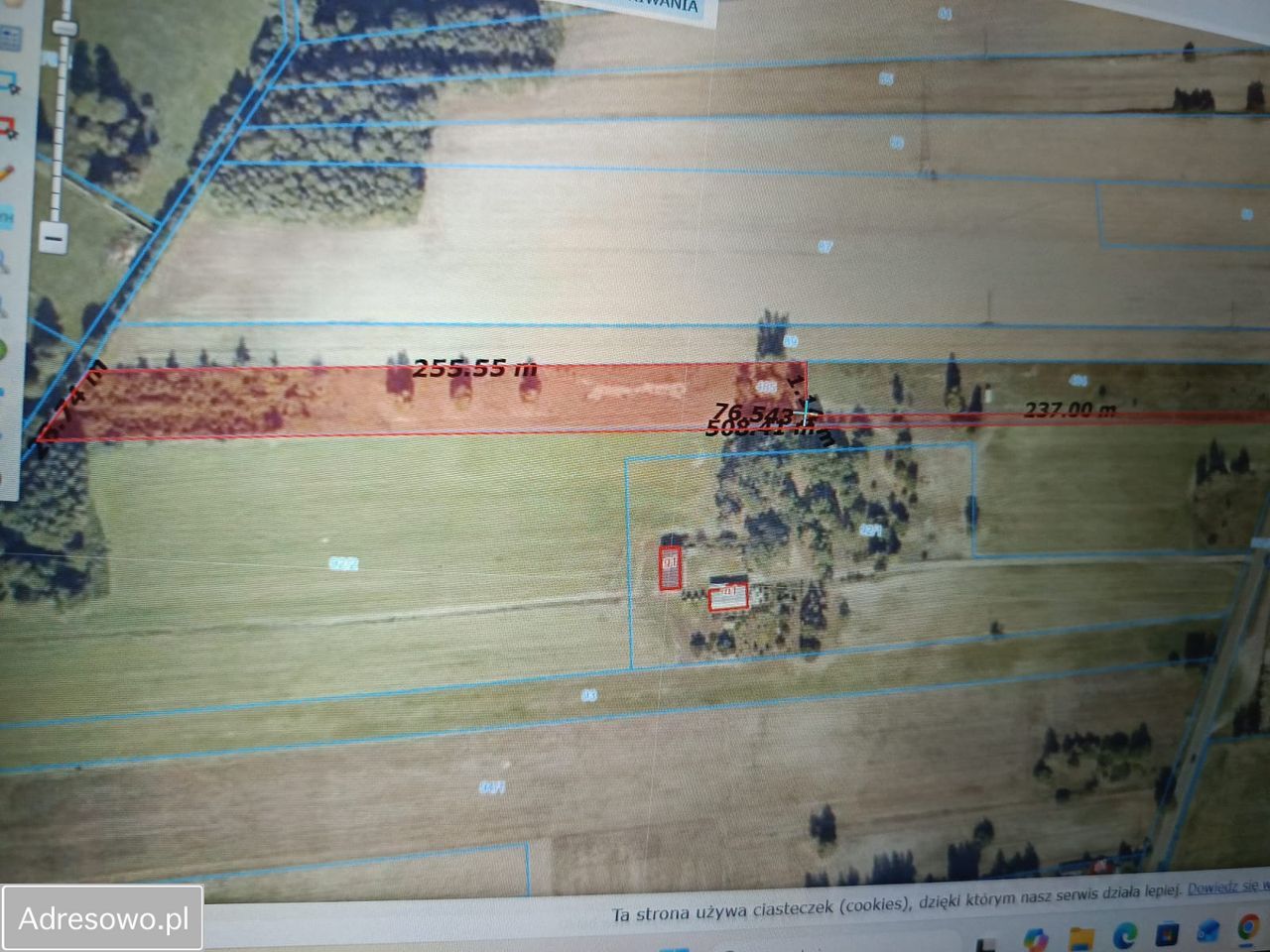 Działka budowlana Barłogi. Zdjęcie 6