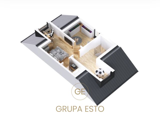 Mieszkanie 5-pokojowe Kraków Łagiewniki, ul. Cechowa. Zdjęcie 4