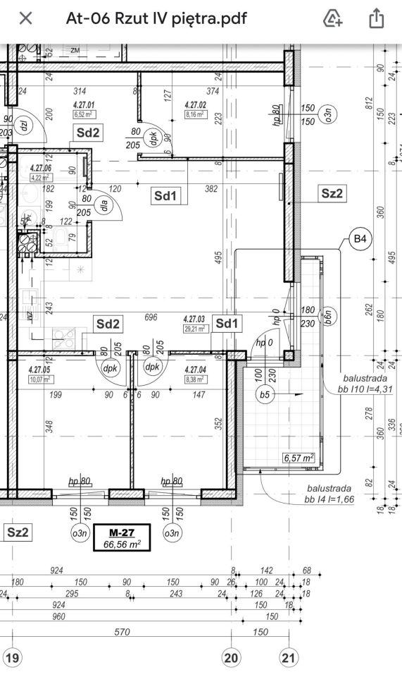 Mieszkanie 4-pokojowe Garwolin, ul. Targowa. Zdjęcie 14