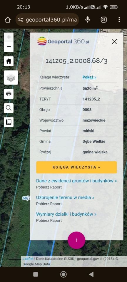 Działka inwestycyjna Chrośla. Zdjęcie 3