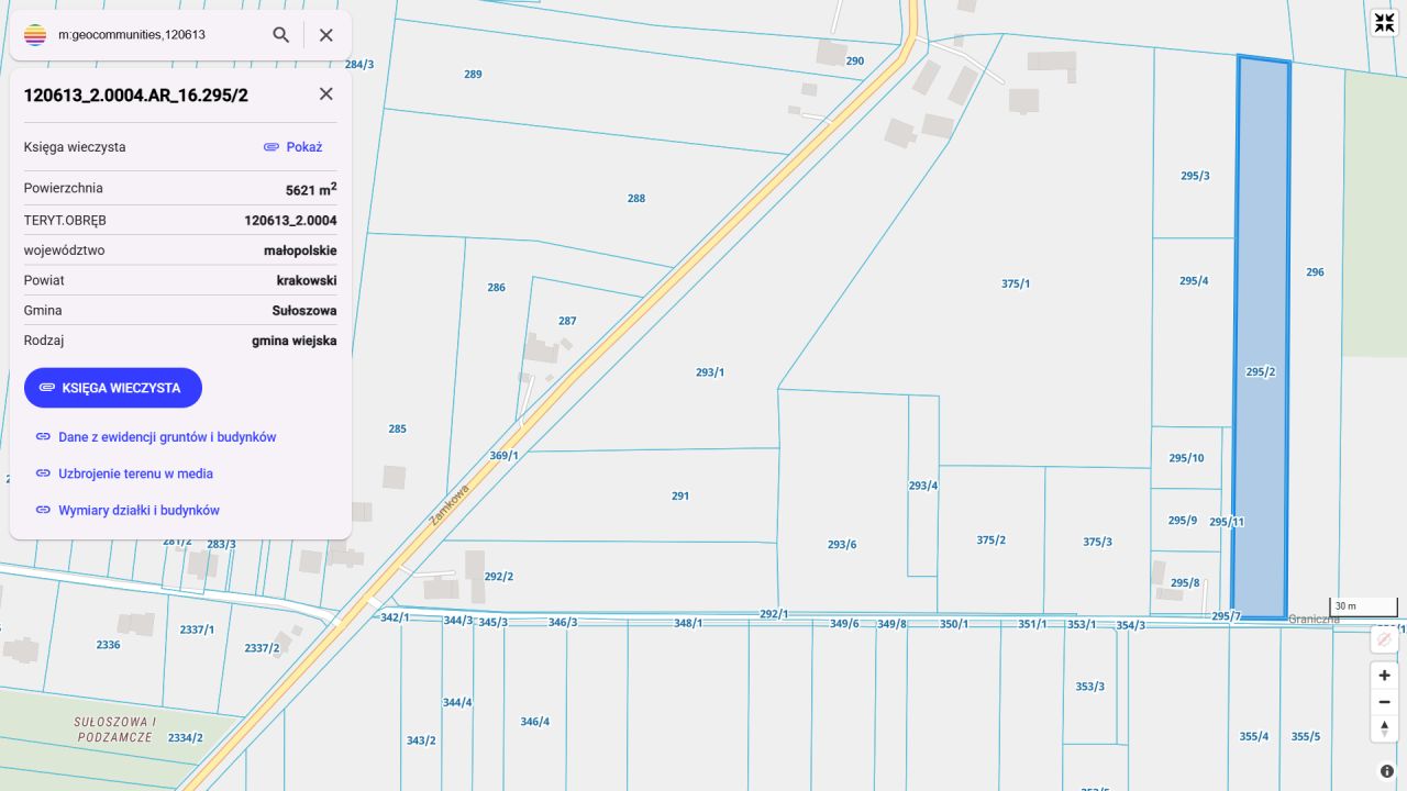 Działka rolno-budowlana Wielmoża, ul. Graniczna. Zdjęcie 3