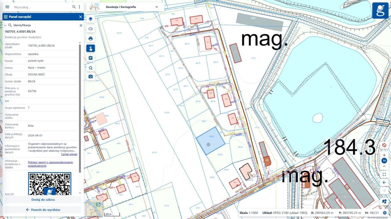 Działka budowlana Nysa, ul. Nowowiejska. Zdjęcie 2