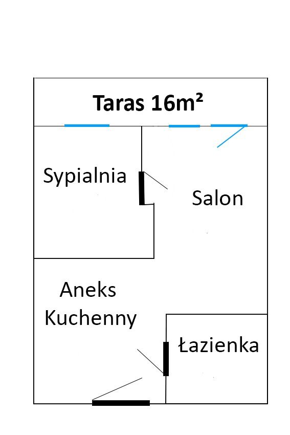 Mieszkanie 2-pokojowe Kraków Azory, ul. Eljasza Walerego Radzikowskiego. Zdjęcie 11