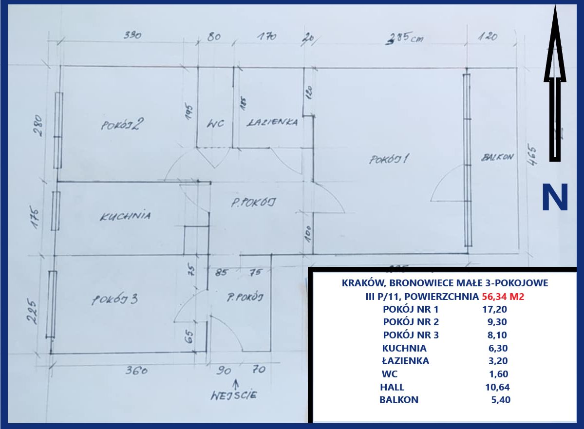 Mieszkanie 3-pokojowe Kraków Bronowice Małe, ul. Jabłonkowska. Zdjęcie 21
