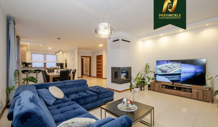 dom wolnostojący, 6 pokoi Różyny