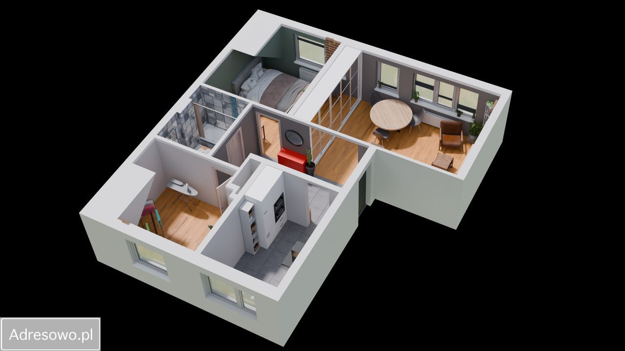 Mieszkanie 3-pokojowe Jaksonów. Zdjęcie 15