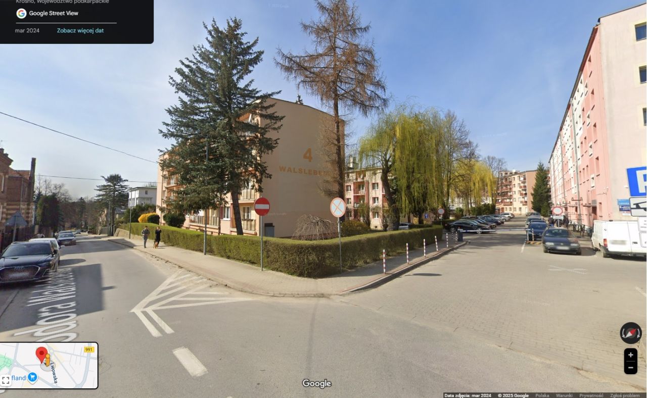 Mieszkanie 3-pokojowe Krosno Śródmieście, ul. Teodora Walslebena. Zdjęcie 3