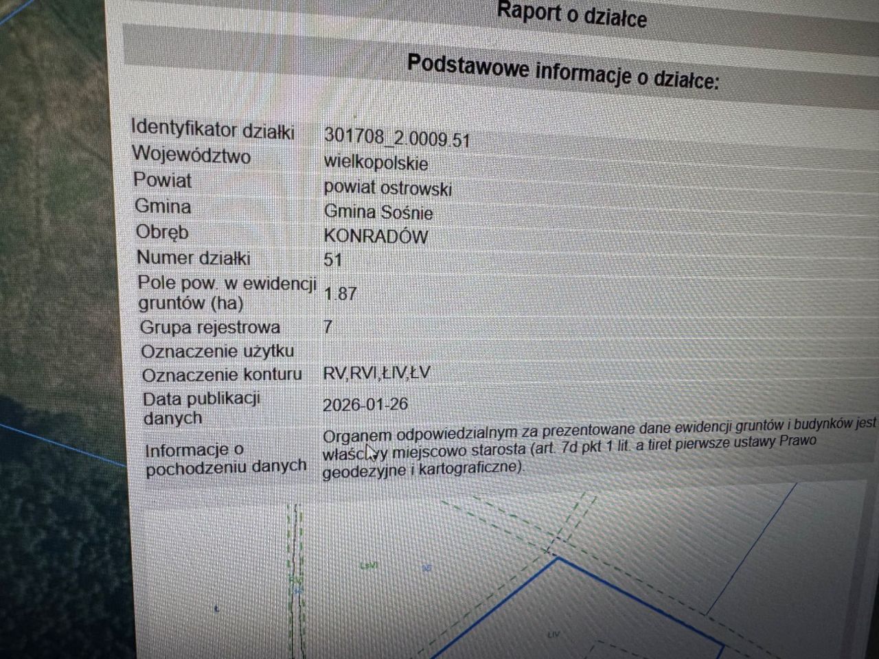 Działka rolna Konradów. Zdjęcie 5