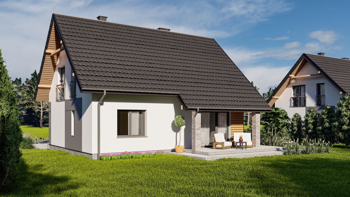 dom wolnostojący, 5 pokoi Frank. Zdjęcie 3