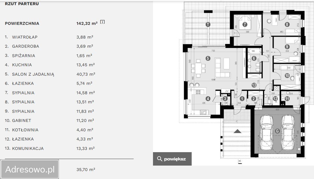 dom wolnostojący, 4 pokoje Żółtki. Zdjęcie 15