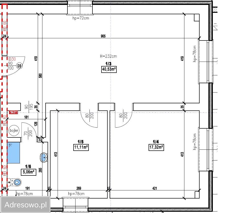 Mieszkanie 3-pokojowe Osie. Zdjęcie 5
