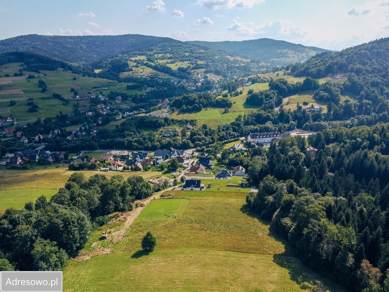 Działka budowlana Skomielna Czarna. Zdjęcie 6