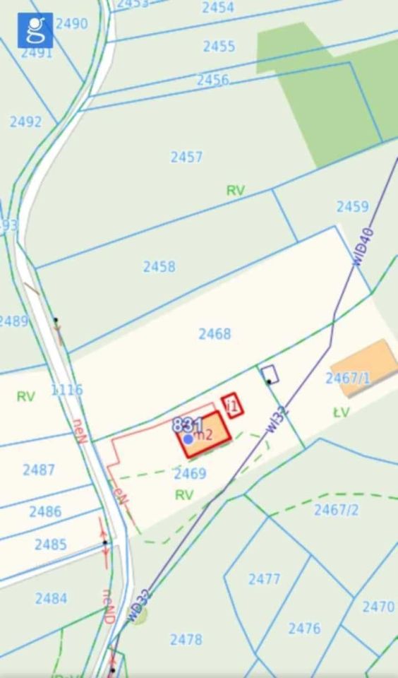 Działka budowlana Tokarnia. Zdjęcie 2