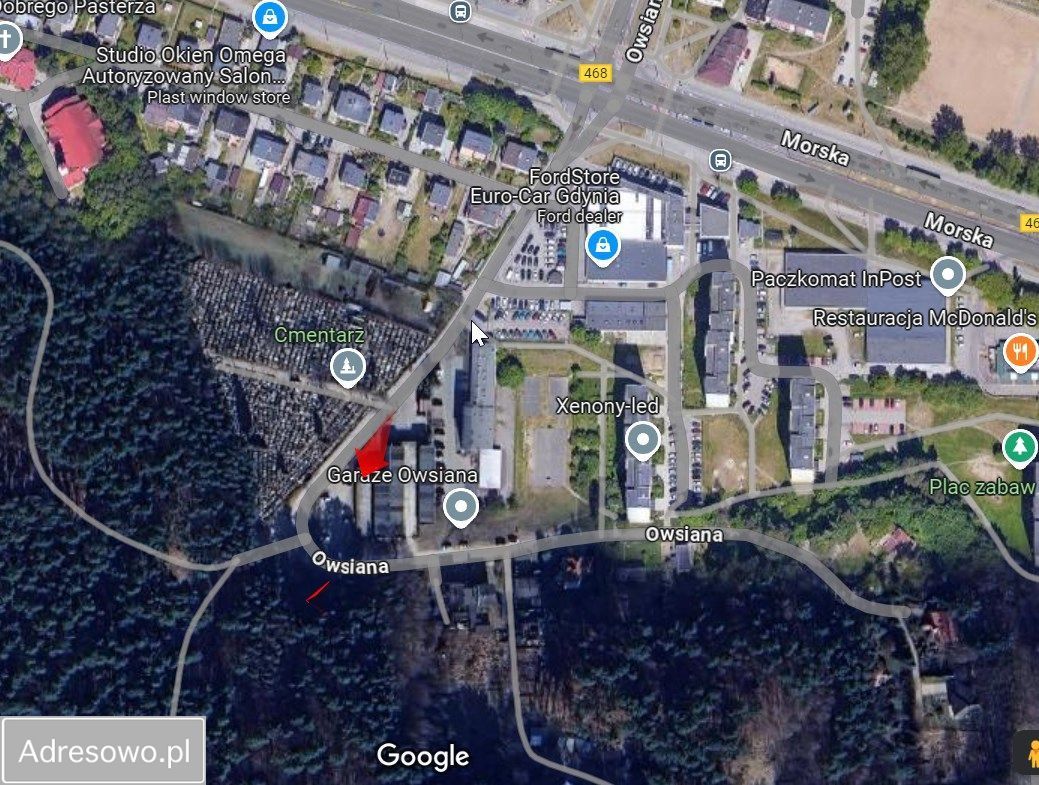 Garaż/miejsce parkingowe Gdynia Cisowa, ul. Owsiana. Zdjęcie 2