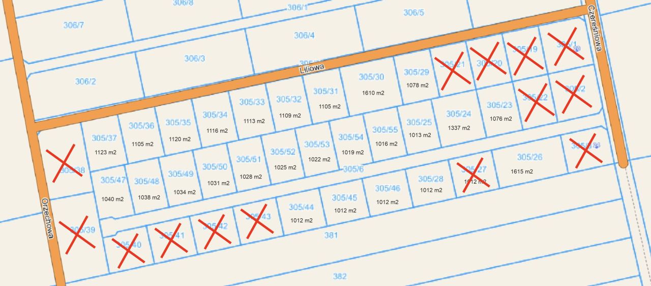 Działka rolno-budowlana Witkowo Drugie, ul. Czereśniowa. Zdjęcie 8