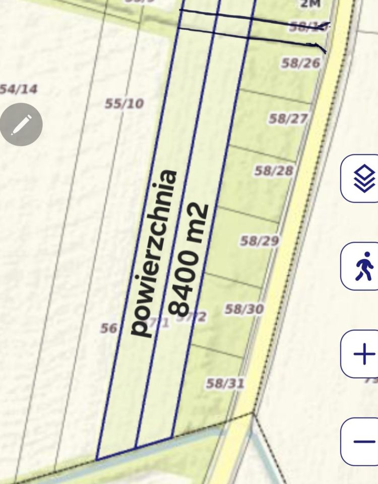 Działka budowlana Piorunów