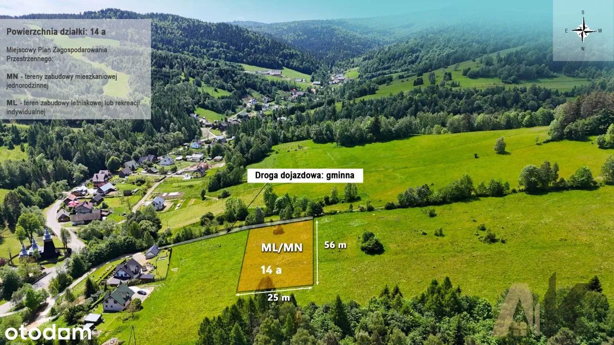 Działka budowlana Łosie. Zdjęcie 6