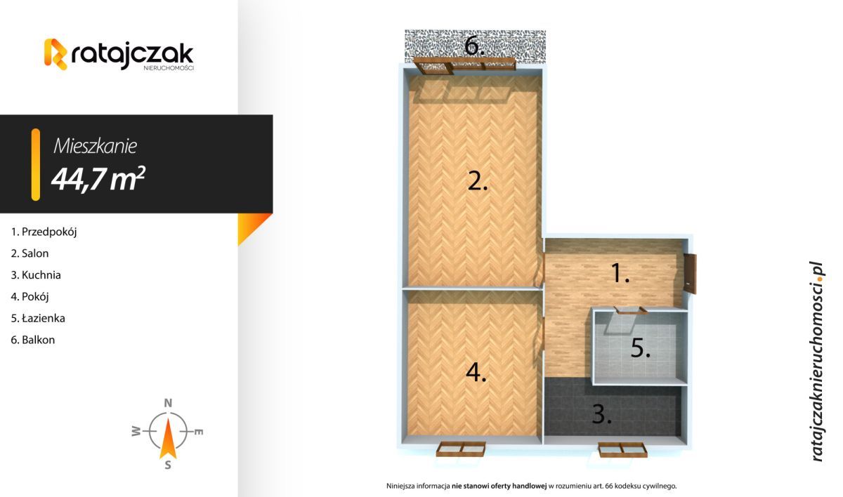 Mieszkanie 2-pokojowe Wejherowo, os. Kaszubskie. Zdjęcie 18