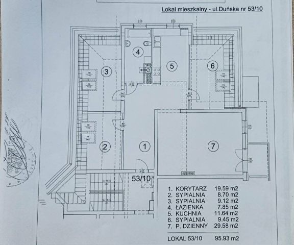 Mieszkanie 4-pokojowe Szczecin Warszewo, ul. Duńska. Zdjęcie 19